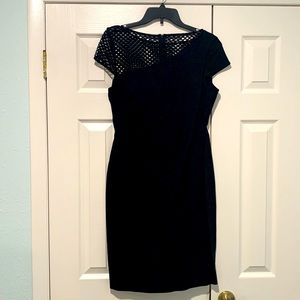 Calvin Klein size 12 black mid dress